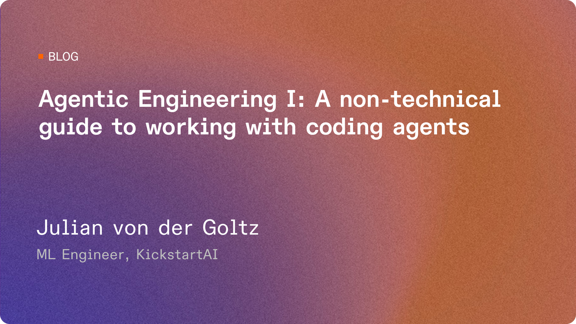 A non-technical guide to coding agents